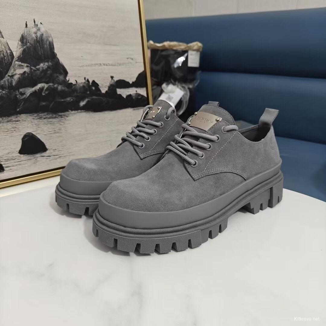 D&G 2025 SS Platform Derby Casual Chunky Shoes - AS00320