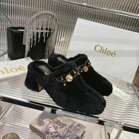 Chloe 2026 Real Fur Slippers - LY00320