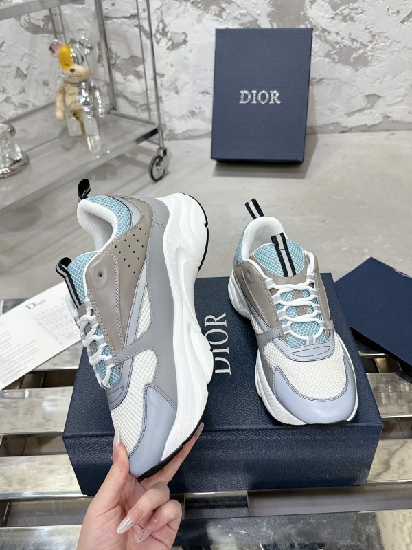 Dior B22 Series Classic Mesh Casual Sneakers Dad Shoes - LY00340