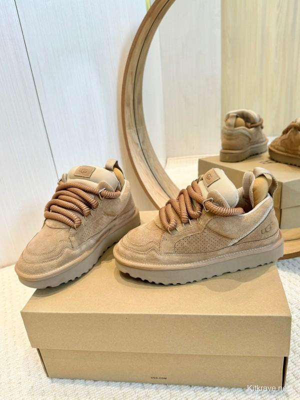 UGG Mel Leisure Shoes 2025 SS Autumn New Wide Strap Dual Color Design - LY00290