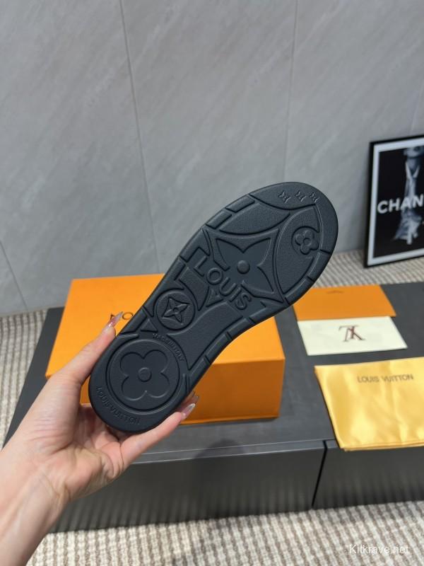 Louis Vuitton Winter Snow Boots Round Toe Thick Sole - KFY00310