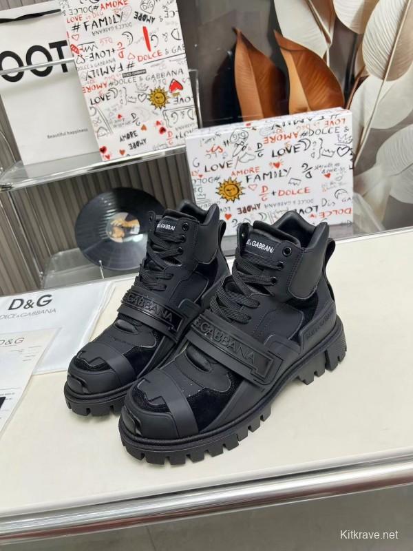 D&G 2025 SS Platform Derby Casual Shoes - AS00390