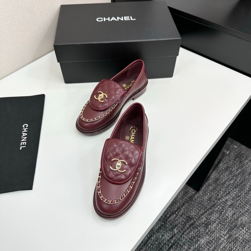 Chanel Classic Flap Chain CC Buckle Loafers - LY00320