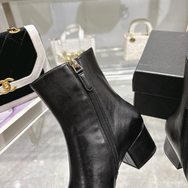 Chanel 2025 SS New Short Boots - LY00360
