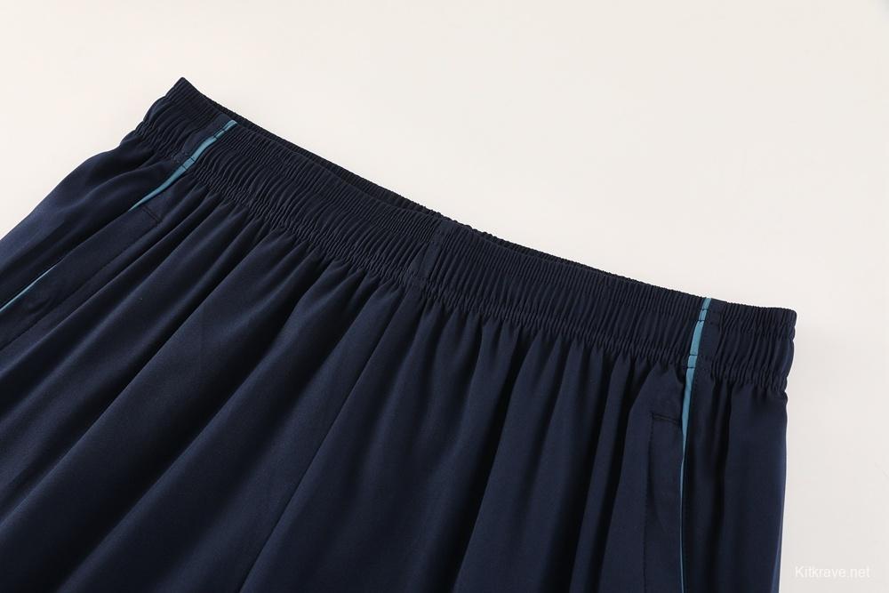 25/26 Arsenal Blue Full Zipper Jacket+Long Pants S-3XL