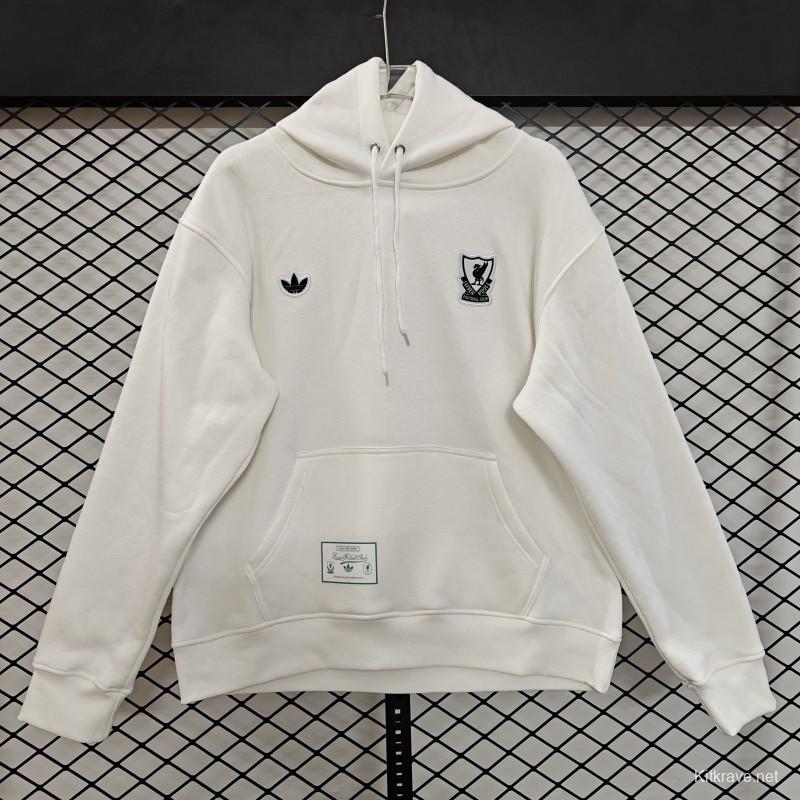 25/26 Liverpool Embroidered LogoHoodie 7 Colors
