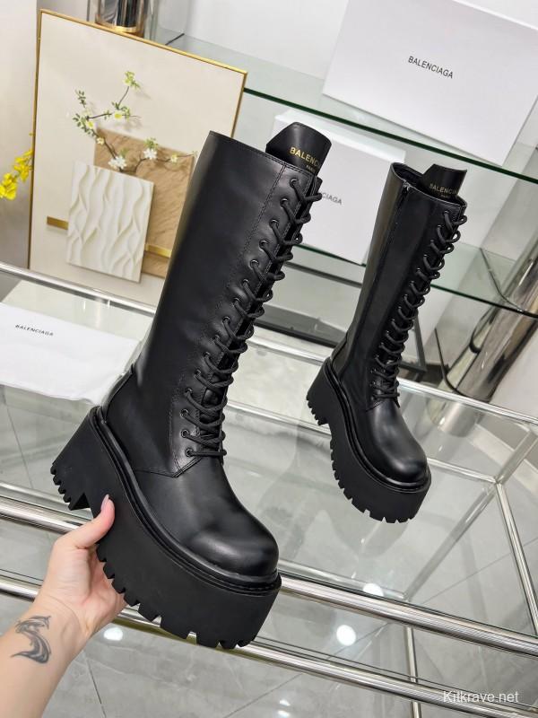 Balenciaga 2025/SS Thick Sole Ankle Boots Heavy Craftsmanship - LY00440