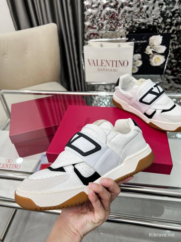 Valentino Joie de Jouer Series Hook-and-Loop Platform Sneakers - AS00360