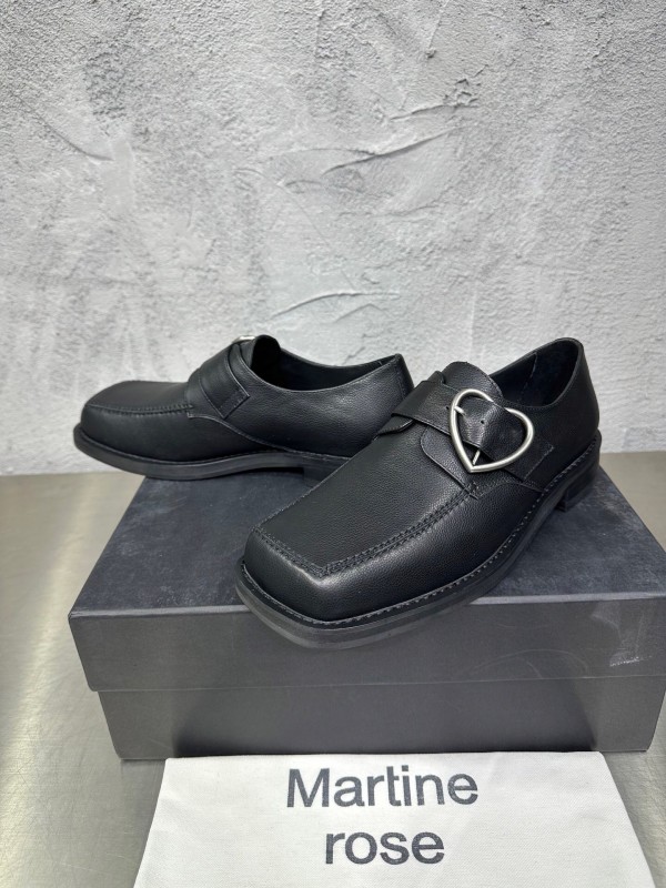 Adidas 2025 SS Square Toe Derby Shoes with Chain Buckle - KFY00420
