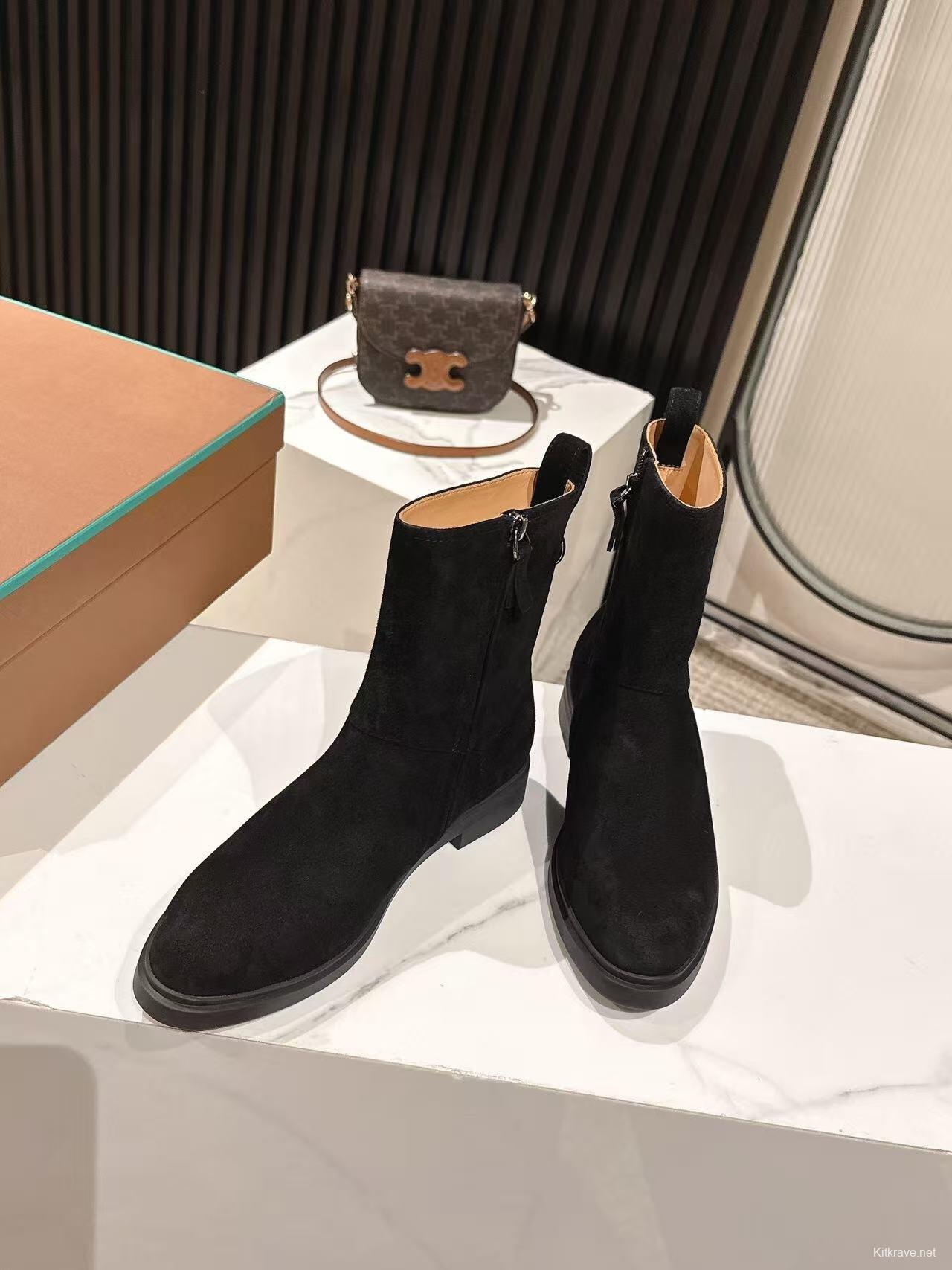 Loro Piana Fall/Winter 2025 Old Money Style Ankle Boots - LY00370/LY00410