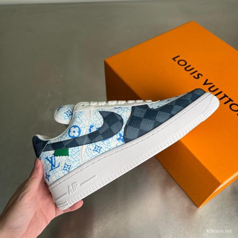 Nike Air Force Collaboration Top Athletic Sneakers - YC