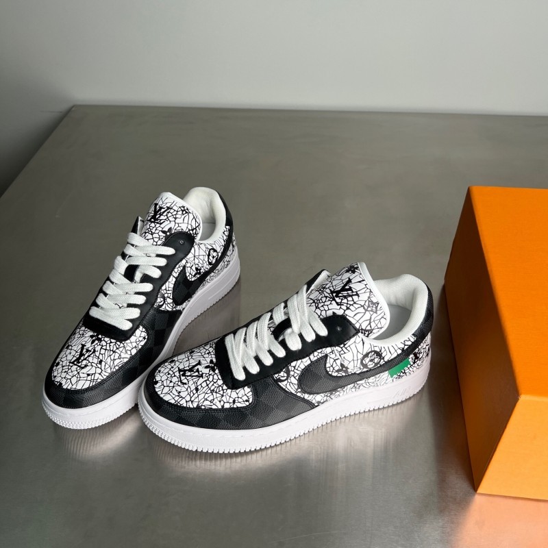 Nike Air Force Co-Branded Top Athletic Sneakers - YC