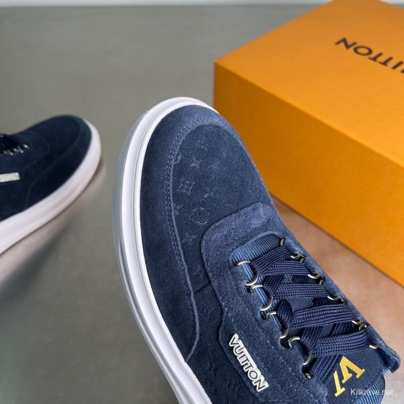 Louis Vuitton Beverly Hills Low-Top Fashion Sneakers - YC