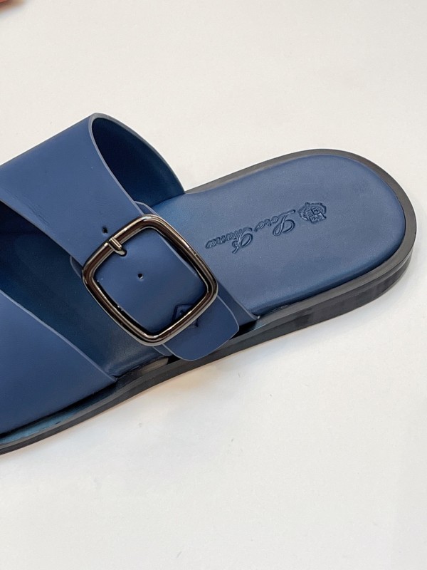 Loro Piana Spring Summer 2025 Men's Slippers with High-Quality Stitching and Comfortable Sole - AS00250