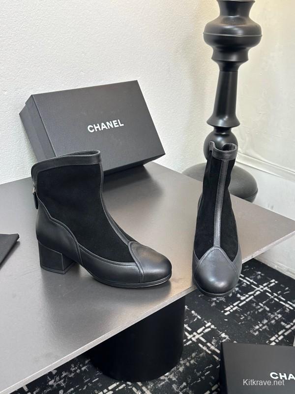 Chanel 2025 SS Short Boots Essential Fall Winter Fashion Item - LY00390