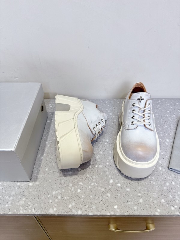 SMFK 2025SS Derby Shoes with Thick Sole Platform - LY00260
