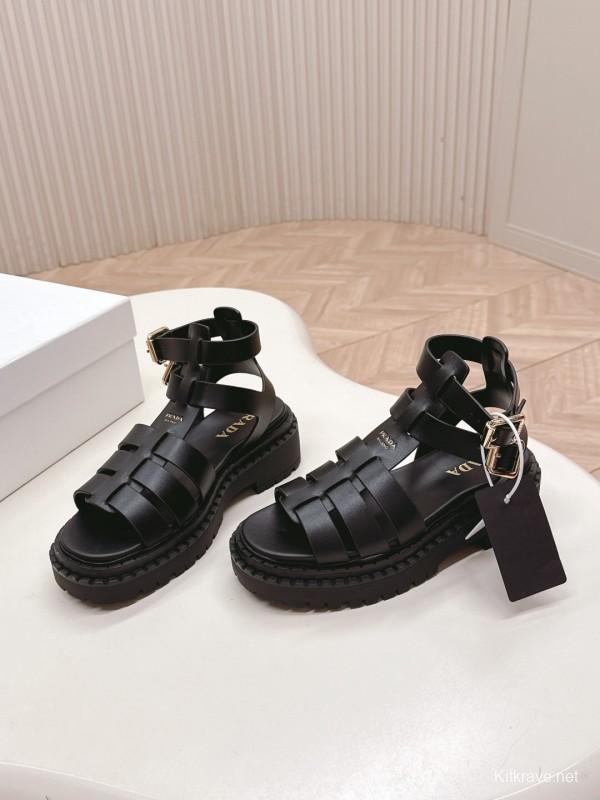 Prada Spring Summer 2025 High-Top Sandals Roman Platform - LY00300