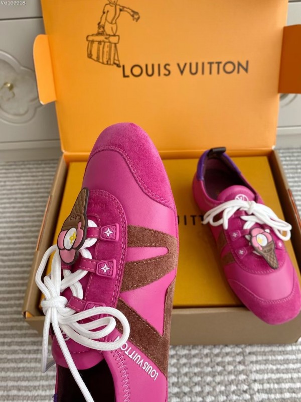 Louis Vuitton SNEAKERINA Ballet Sneakers Couple Edition with Chip - AS00350