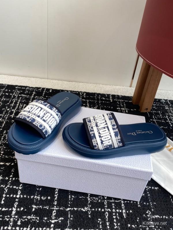 Dior Spring Summer 2025 Latest Ultra-Light Foam Sole Beach Sandals - KFY00260