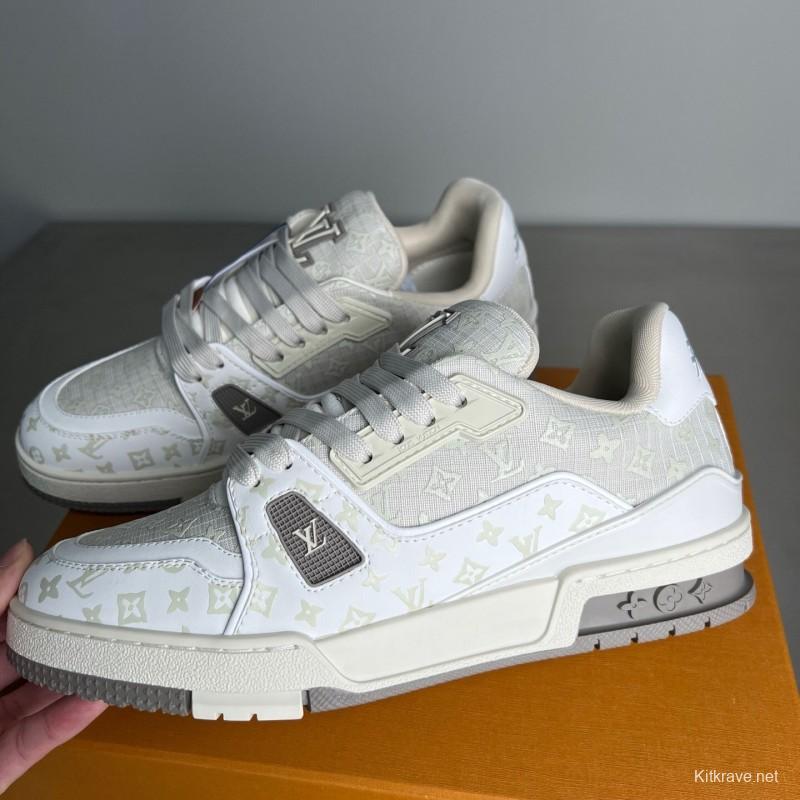 Louis Vuitton 2025 SS Replica Luxury Sneakers with Imported Calfskin and Signature Logo - YC