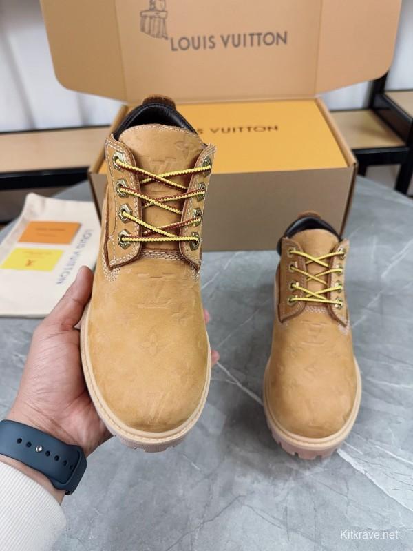 Timberland LV Monogram Ankle Boots Waterproof Suede - LY00370