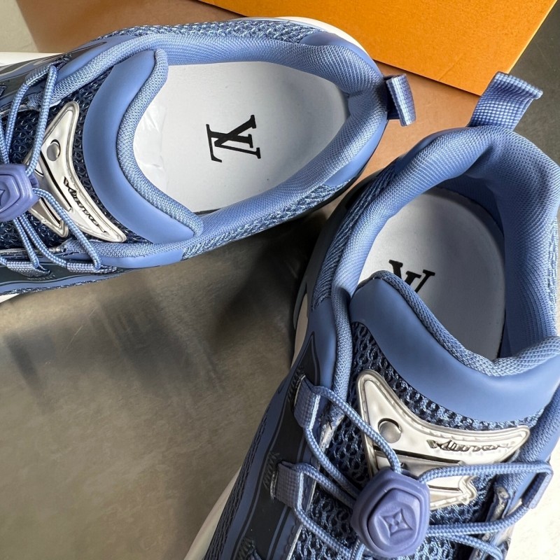 Lv Runner Tatic 2025 Early Spring Men's Series Casual Low-Top Lace-Up Shoes - YC