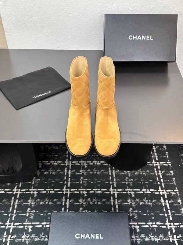 Chanel 2025 SS Short Boots Essential Fall Winter Item - LY00420