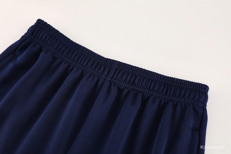 25/26 Napoli White Full Zipper Jacket+Long Pants