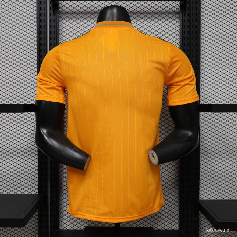Player Version 2026 Ivory Coast Orange Terrace Icons White Jersey