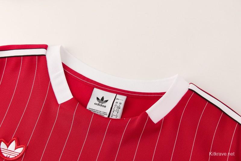 26/27  Manchester United Red Short Sleeve+Soccer Shorts