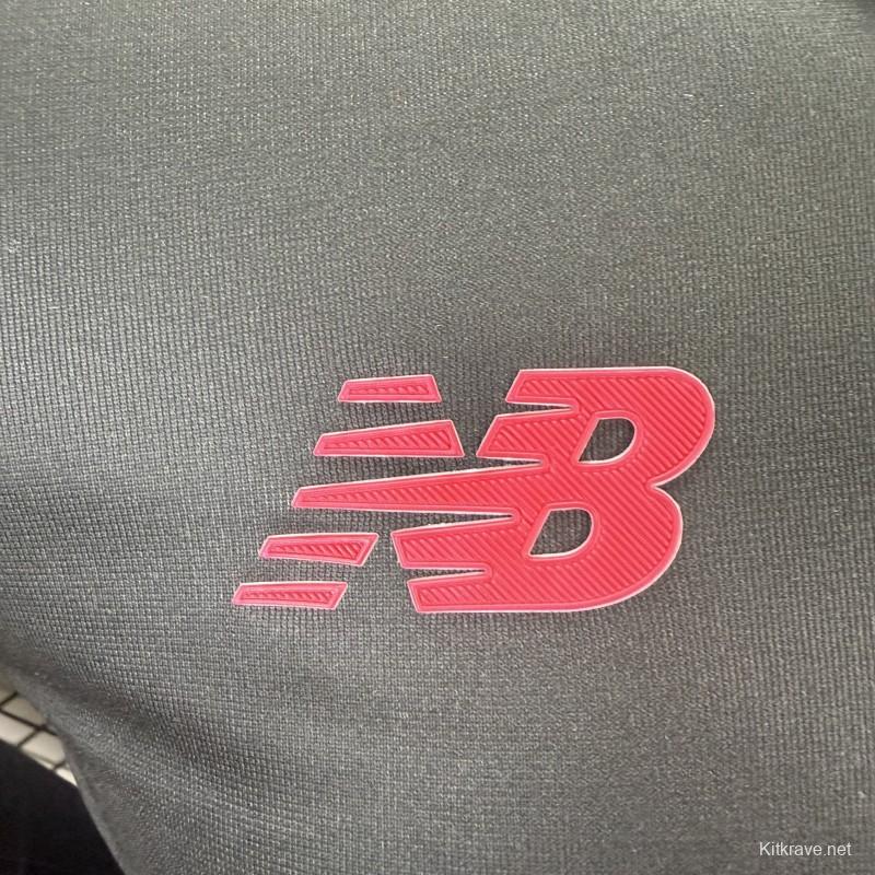 Player Version 25/26 Deportivo Toluca FC Black Goalkeeper Long Sleeve Jersey with Polo Collar