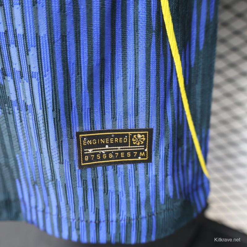 Player Version 2026 Brazil Navy Blue  Special Edition Away Jersey