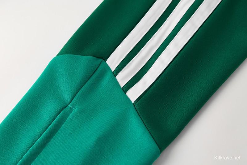 26/27 Algeria  Dark Green  Zipper Training Jacket Tracksuit + Long Pants (Adidas)
