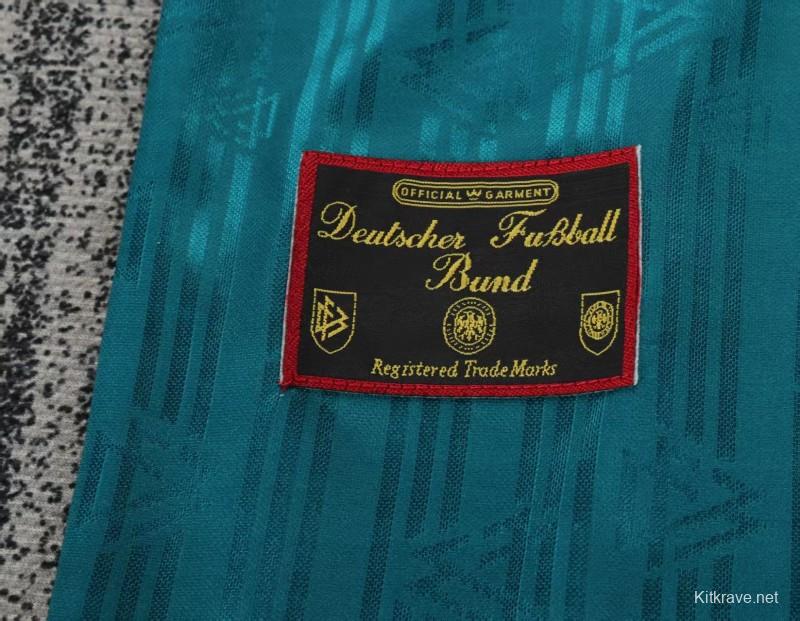 Retro Kids 1996 Germany Away Jersey