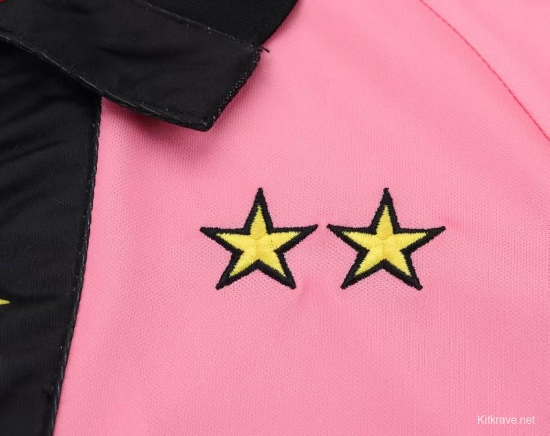 Retro Kids 97/98 Juventus Pink Away Jersey