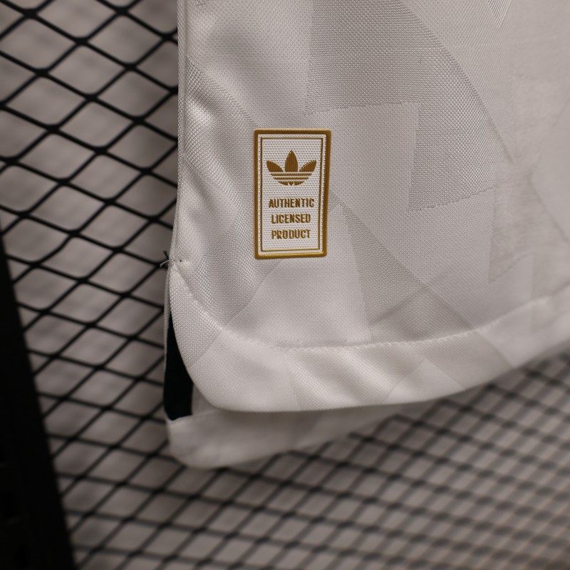 Player Version 2026 Womens Mexico Away White with Geometric Diamond Texture Jersey