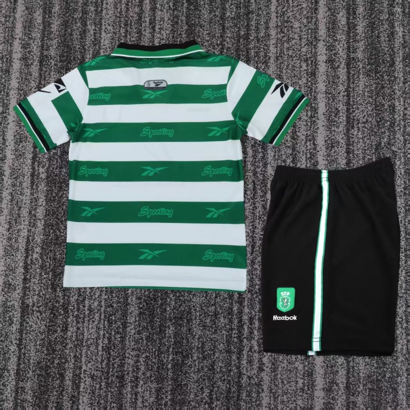Retro Kids 99/00 Sporting Lisbon Home Jersey