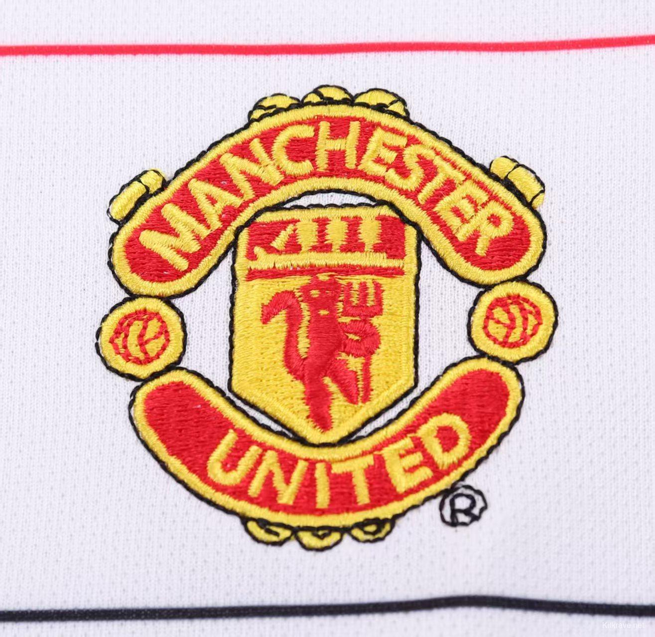 Retro Kids 03/05 Manchester United Away Jersey