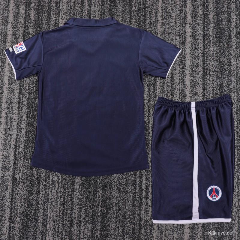 Retro Kids 01/02 PSG/Paris Saint-Germain Home Jersey