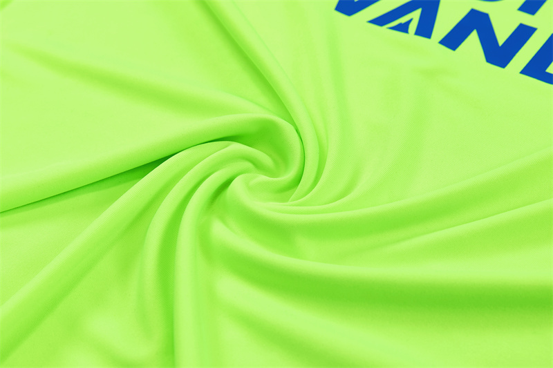 26/27 Atlético Madrid Third Fluorescent Green Half Zipper Jacket Tracksuit + Long Pants