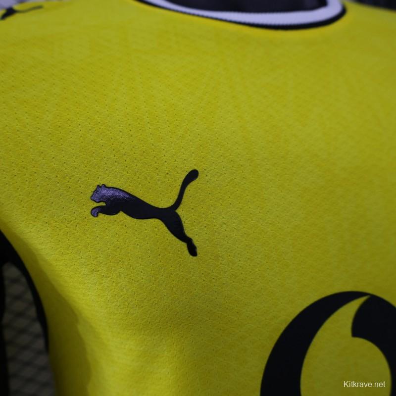 Player Version 26/27  Borussia Dortmund Yellow Home Long Sleeve Jersey