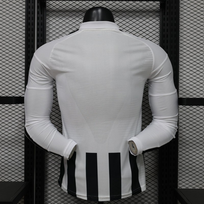 Player Version 26/27 Juventus Home Long Sleeve Jersey