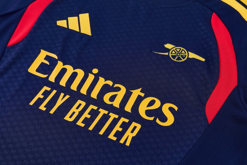 26/27 Arsenal  Navy Blue Short Sleeve+Soccer Shorts