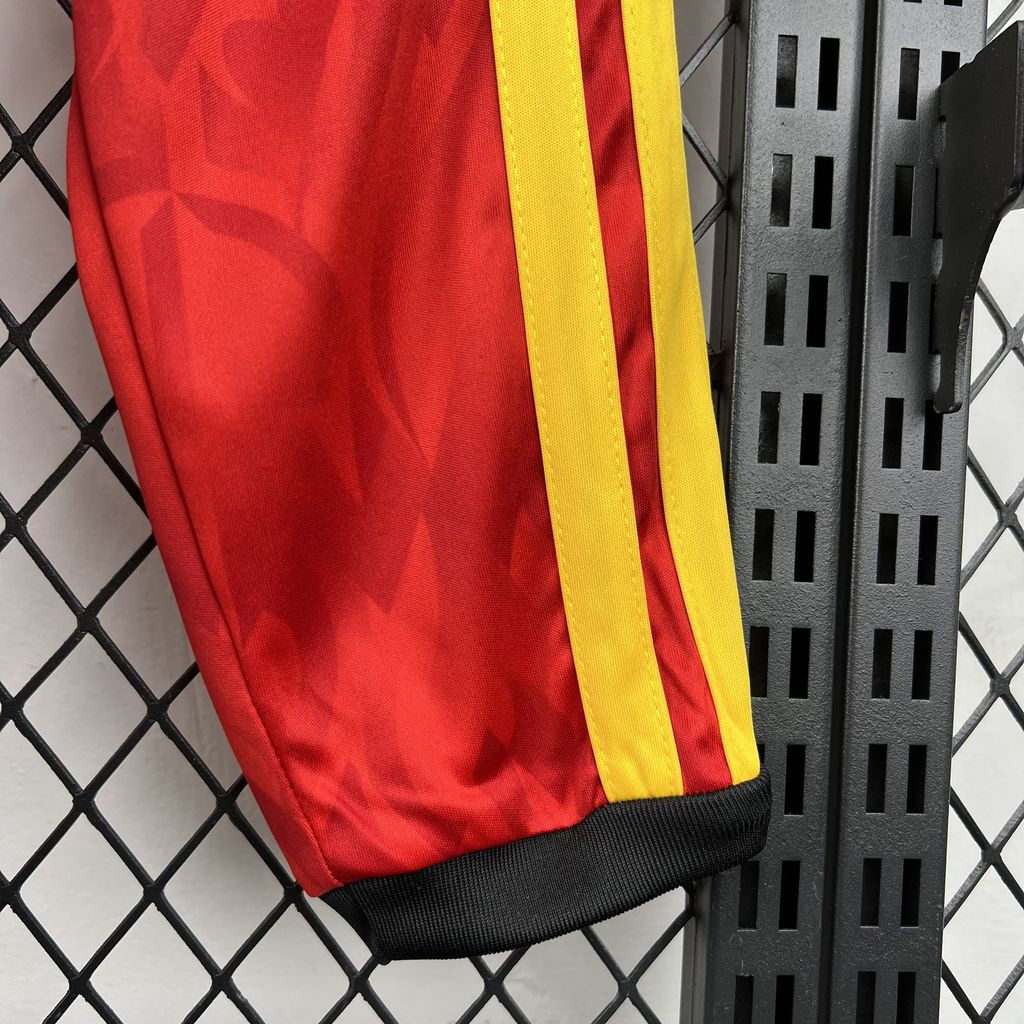 2026 Mens Belgium World Cup Home Long Sleeve Jersey