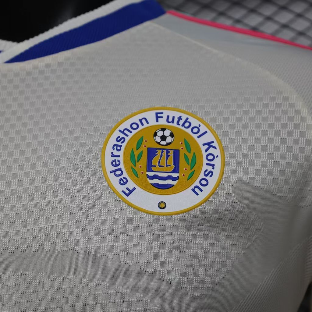Player Version 2026  Curaçao World Cup Away White Jersey