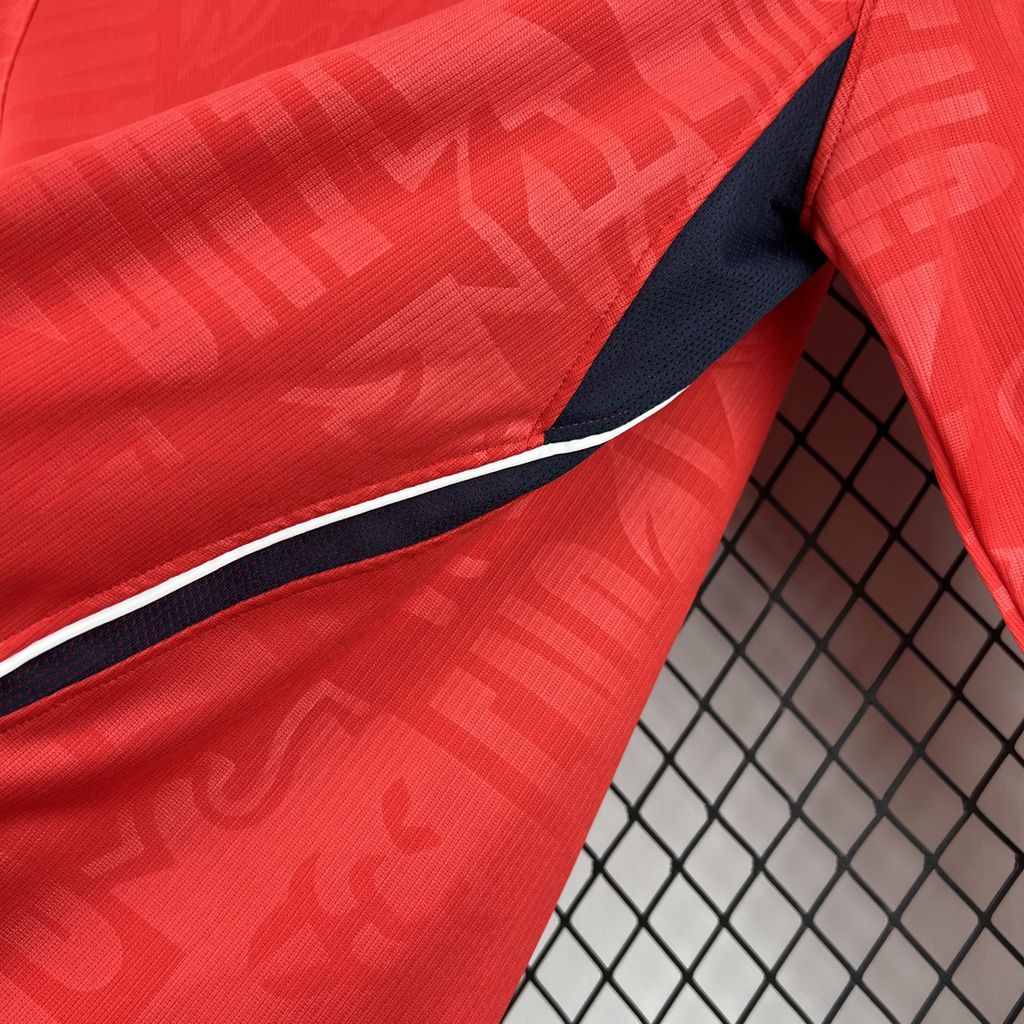 2026 Mens England World Cup Away Long Sleeve Jersey