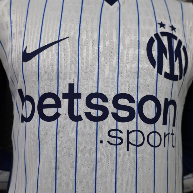 Player Version 26/27 Inter Milan Away Long Sleeve Jersey