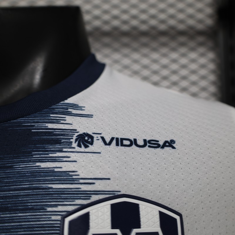 Player Version 26/27 Monterrey Away White Navy Jersey