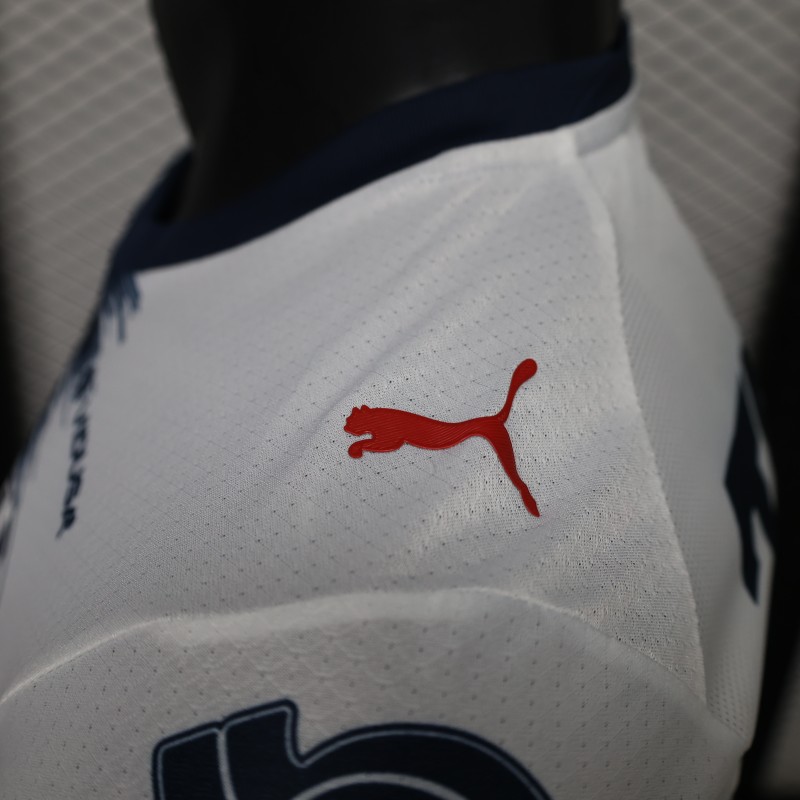 Player Version 26/27 Monterrey Away White Navy Jersey