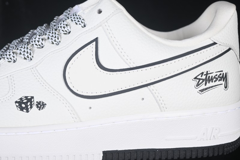 Nike Air Force 1 '07 Low Retro Casual Sneakers with Full-Length Air Cushion - WY0655-122